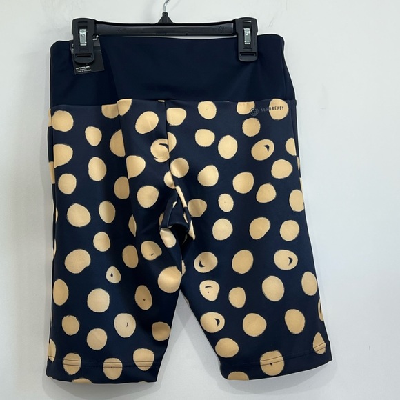 FINAL PRICE Adidas X Farm Rio Polka Dot Bike Shorts - Picture 6 of 9